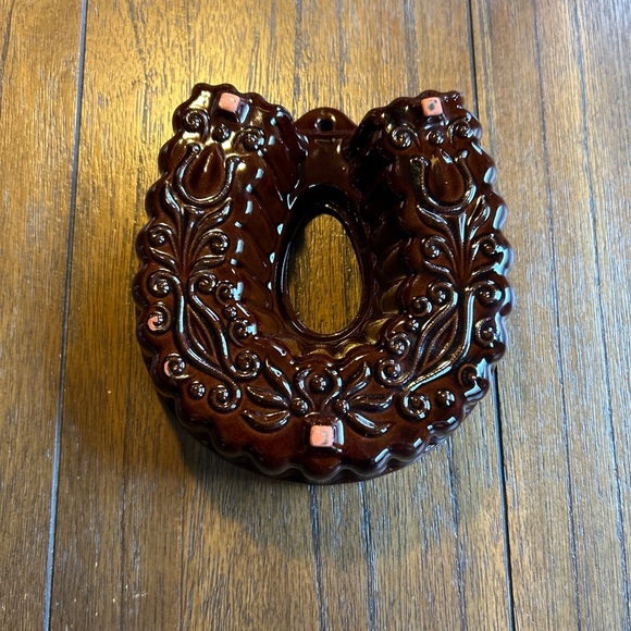 Vintage West Germany Gelatin/Cake Mold Redware Pottery 959-17 - Picture 4 of 7